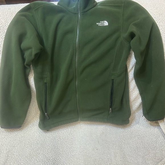 The North Face Olive Full-Zip polartec jacket - Picture 1 of 11